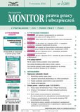 e-prasa: Monitor Prawa Pracy i Ubezpieczeń – 1/2016