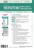 e-prasa: Monitor Prawa Pracy i Ubezpieczeń – 1/2017