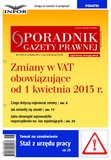 e-prasa: Poradnik Gazety Prawnej – 15/2013